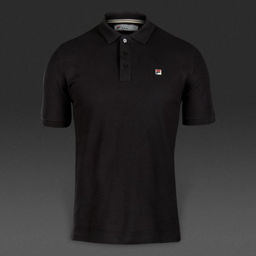 FILA Cranze Polo Shirt Black for Men